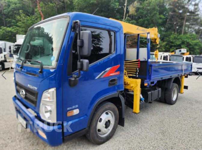 현대 카고크레인 수산중공업 올뉴마이티 2.5톤 0