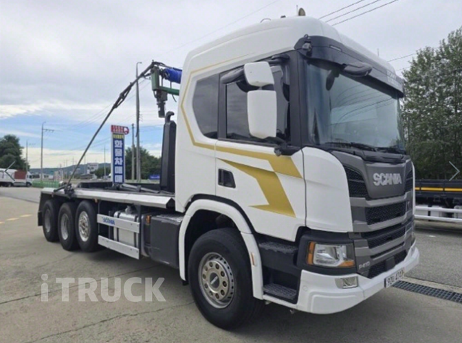 스카니아 P 암롤 410 24톤 오토 앞축 1