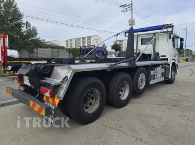 스카니아 P 암롤 410 24톤 오토 앞축 3