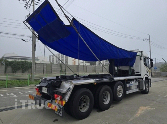 스카니아 P 암롤 410 24톤 오토 앞축 5