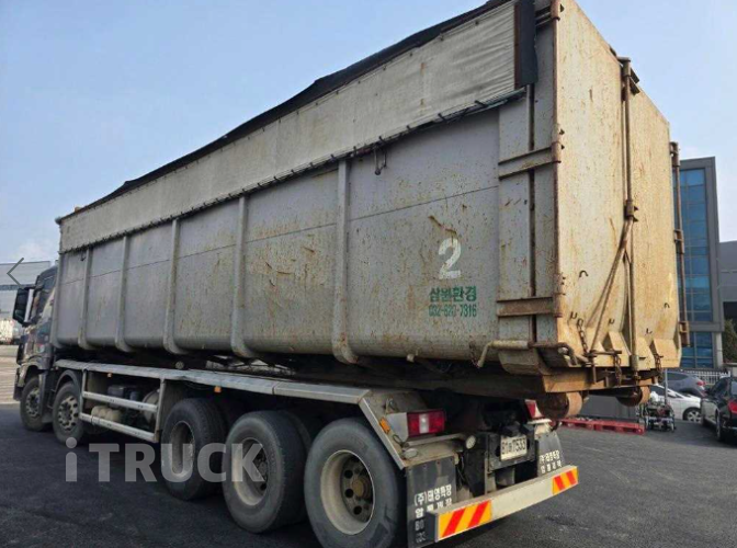 현대 엑시언트 암롤 540 25톤 오토 후축 4