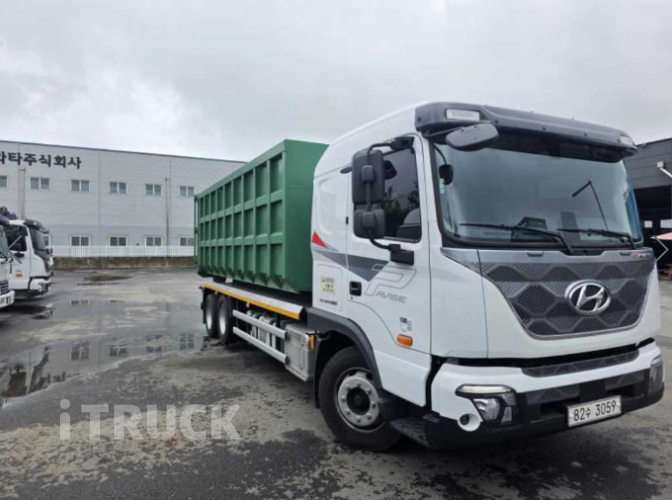 현대 파비스 암롤 300 5톤 오토 앞축 1