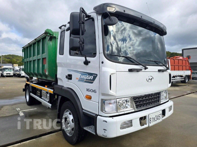 현대 메가트럭 암롤 280 5톤 수동 단바리 3