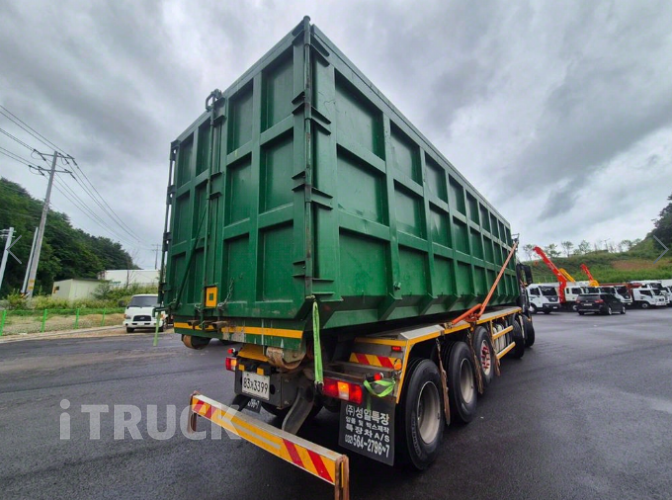 현대 엑시언트 암롤 540 25톤 오토 앞축 6