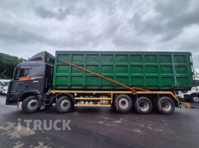 현대 엑시언트 암롤 540 25톤 오토 앞축 5