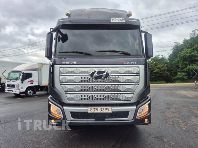 현대 엑시언트 암롤 540 25톤 오토 앞축 2