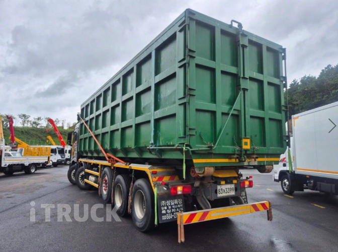 현대 엑시언트 암롤 540 25톤 오토 앞축 7