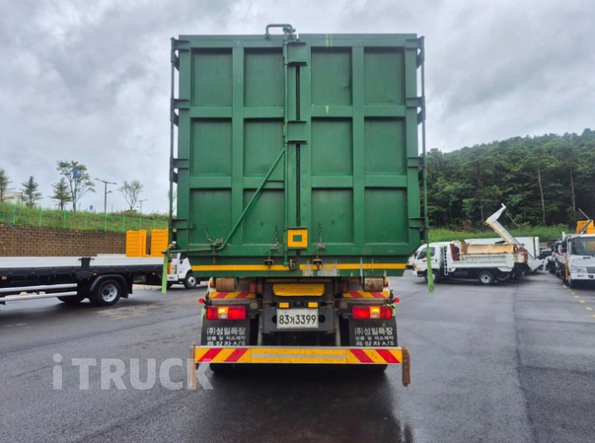 현대 엑시언트 암롤 540 25톤 오토 앞축 8