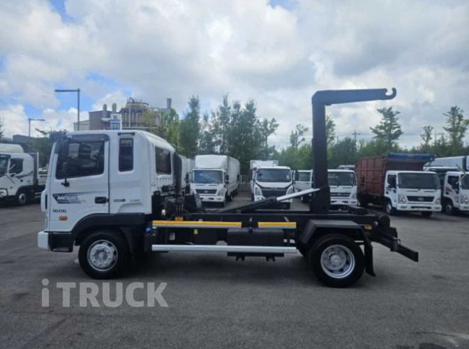 현대 메가트럭 암롤 280 5톤 수동 단바리 6