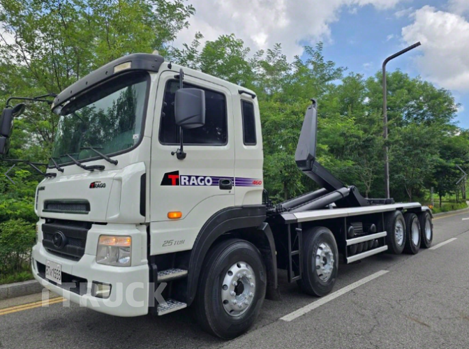 현대 트라고 암롤 460 22톤 수동 앞축 0