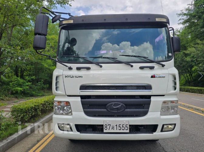 현대 트라고 암롤 460 22톤 수동 앞축 1