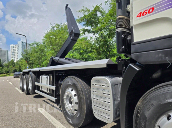 현대 트라고 암롤 460 22톤 수동 앞축 8