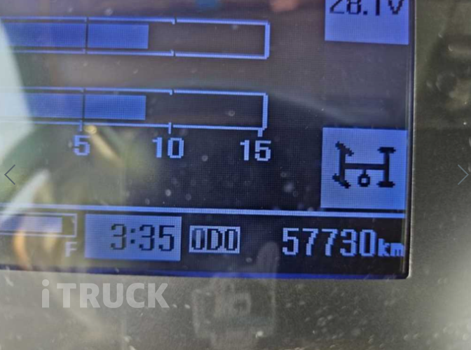 현대 압축진개 메가트럭 5톤 밀판식 배출 15