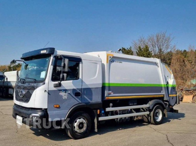 현대 압착진개 파비스 5톤 덤프식 배출 0