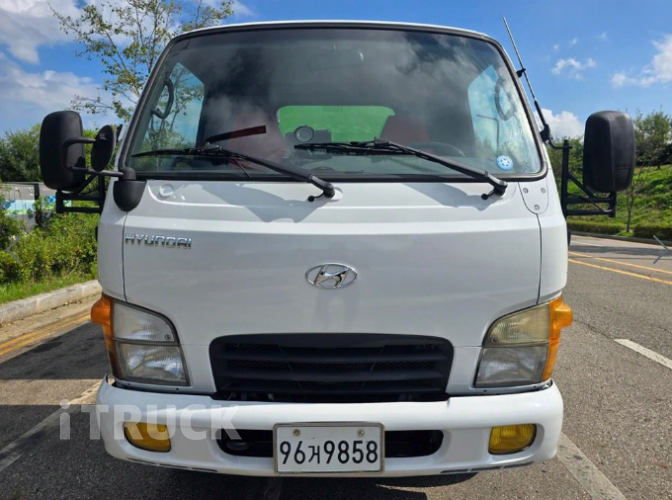 현대 압착진개 마이티큐티 2.5톤 덤프식 배출 2