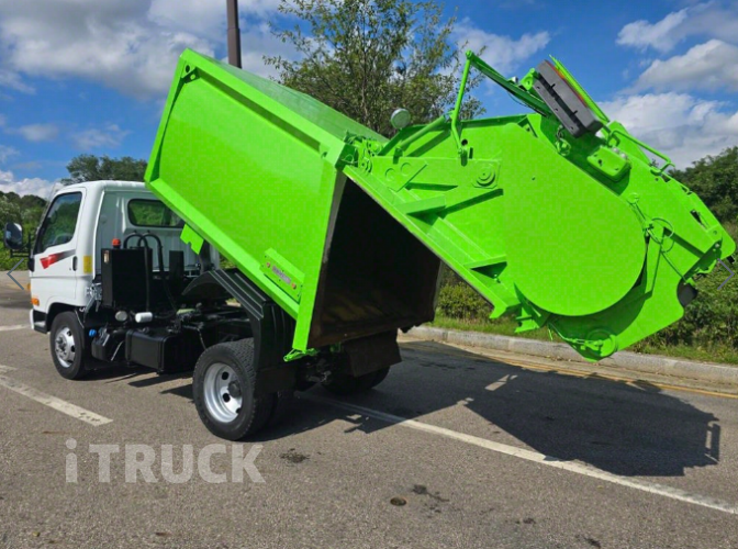 현대 압착진개 마이티큐티 2.5톤 덤프식 배출 10