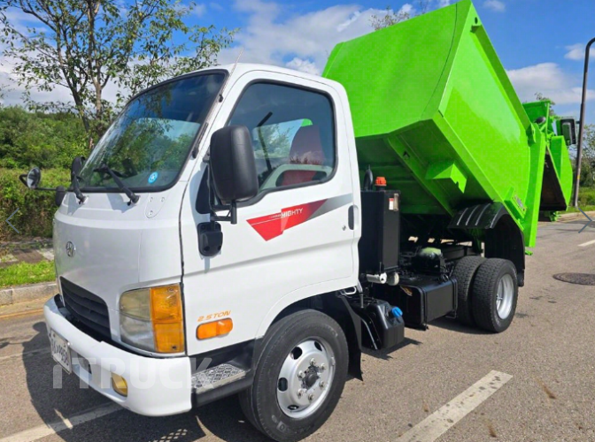 현대 압착진개 마이티큐티 2.5톤 덤프식 배출 9