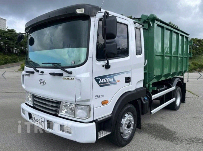 현대 메가트럭 진개덤프 280 5톤 수동 단바리 0