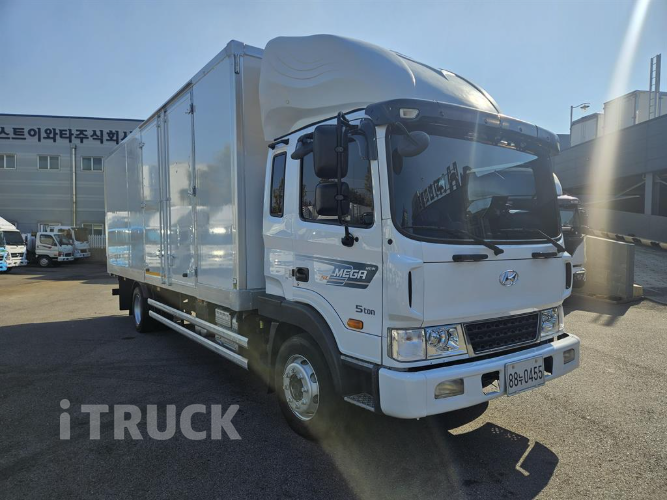 현대 메가트럭 280 단바리 익스하이탑 5톤 수동 3