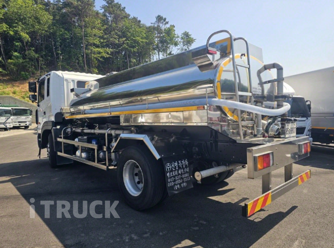 현대 살수차 뉴파워트럭 스텐탱크 8,000L 수동 3