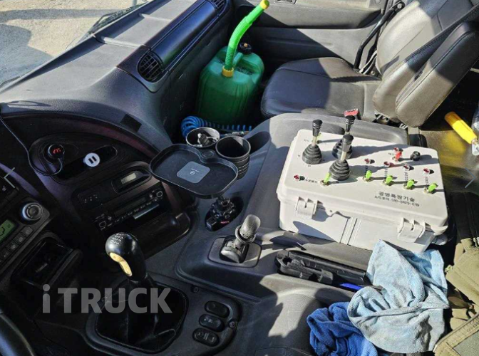 현대 살수차 트라고 스텐탱크 8,000L 수동 12