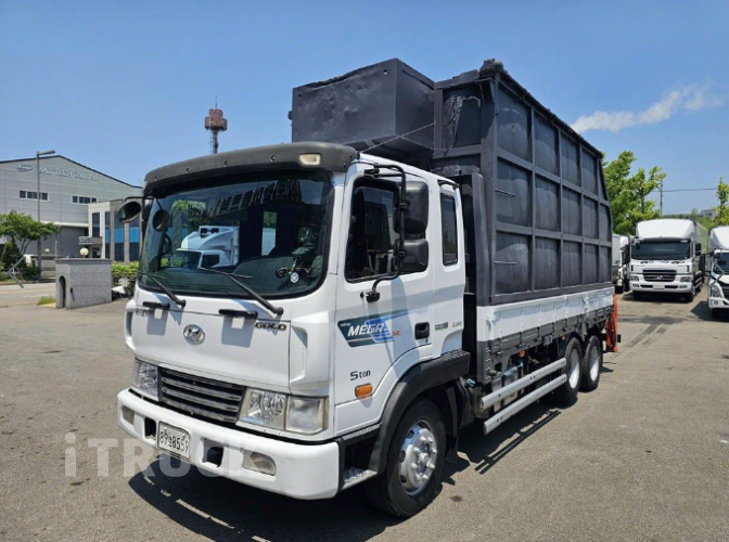 현대 메가트럭 집게차 280 5톤 수동 광림 0