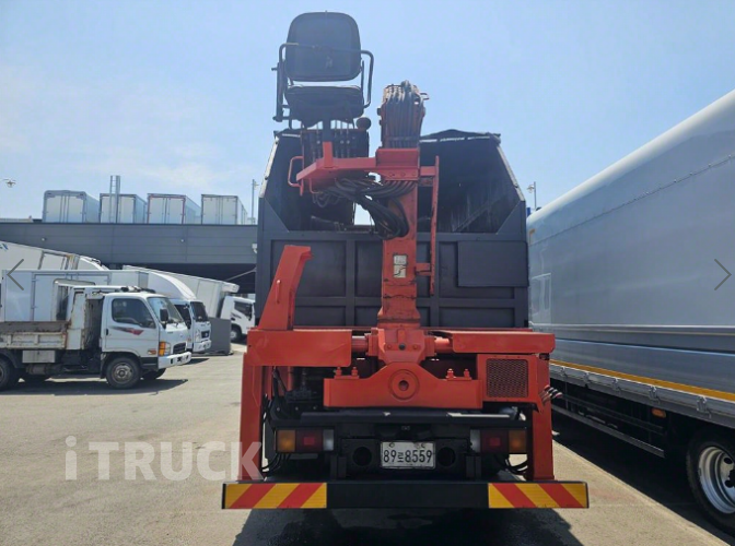 현대 메가트럭 집게차 280 5톤 수동 광림 6