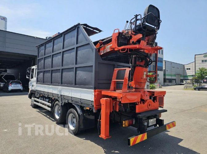 현대 메가트럭 집게차 280 5톤 수동 광림 7