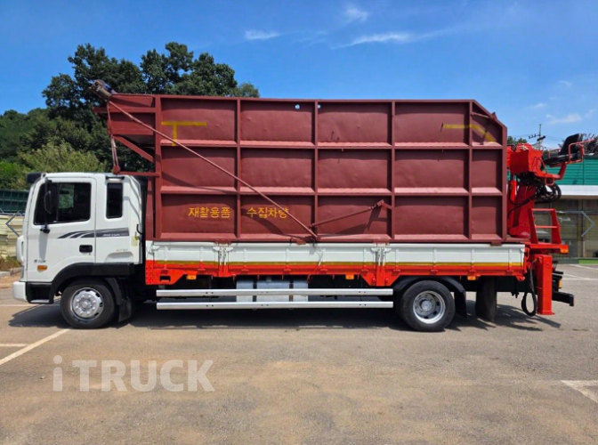 현대 메가트럭 집게차 260 5톤 수동 광림 1