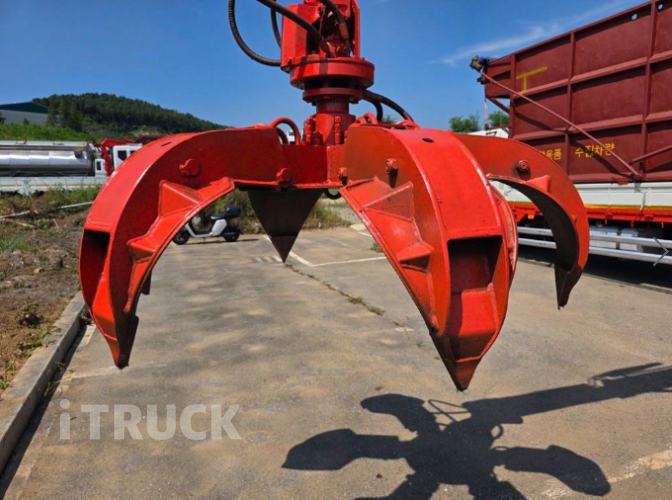 현대 메가트럭 집게차 260 5톤 수동 광림 9