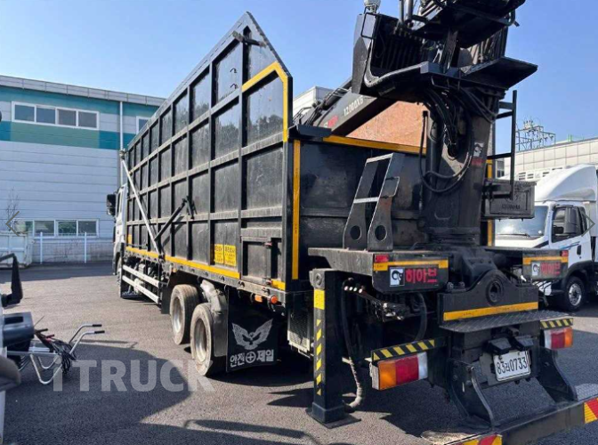 현대 메가트럭 와이드캡 집게차 300 5톤 수동 없음(순정) 5