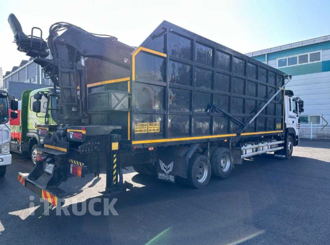 현대 메가트럭 와이드캡 집게차 300 5톤 수동 없음(순정) 4