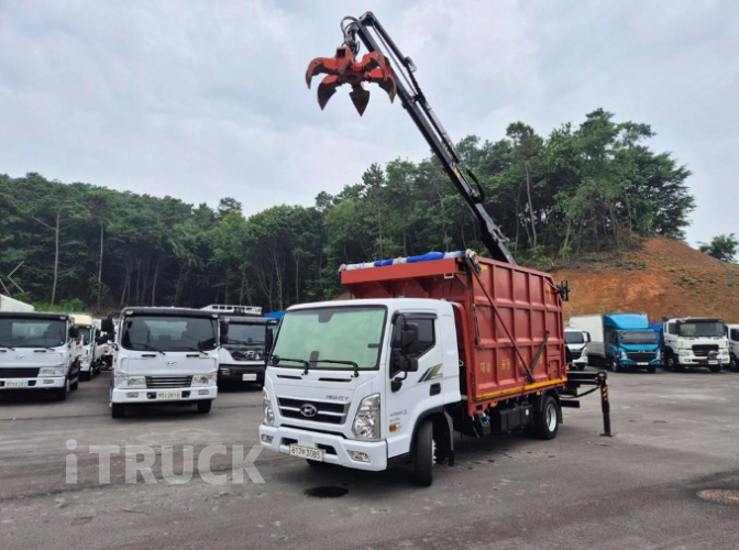 현대 올뉴마이티 집게차 170 3.5톤 수동 없음(순정) 12