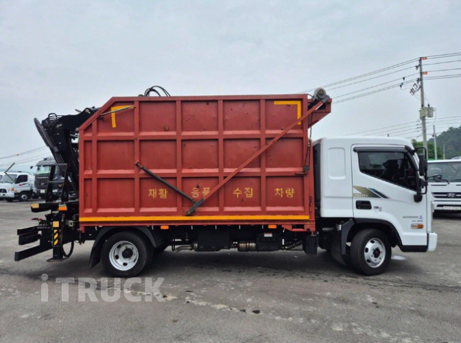 현대 올뉴마이티 집게차 170 3.5톤 수동 없음(순정) 6