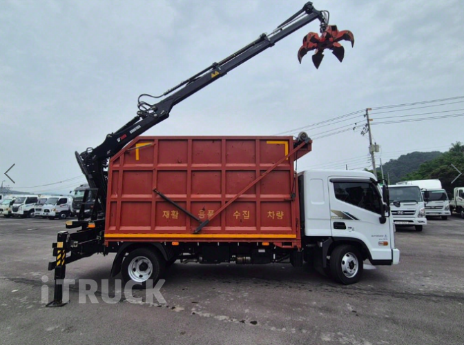 현대 올뉴마이티 집게차 170 3.5톤 수동 없음(순정) 11