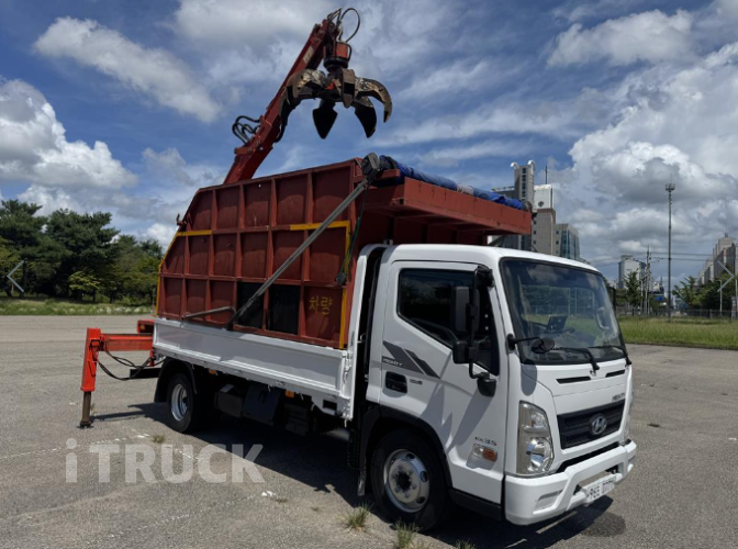 현대 올뉴마이티 집게차 170 3.5톤 수동 없음(순정) 8