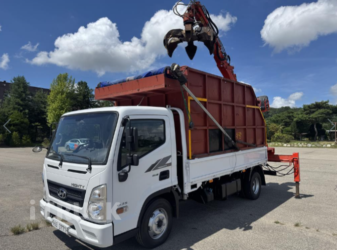 현대 올뉴마이티 집게차 170 3.5톤 수동 없음(순정) 9