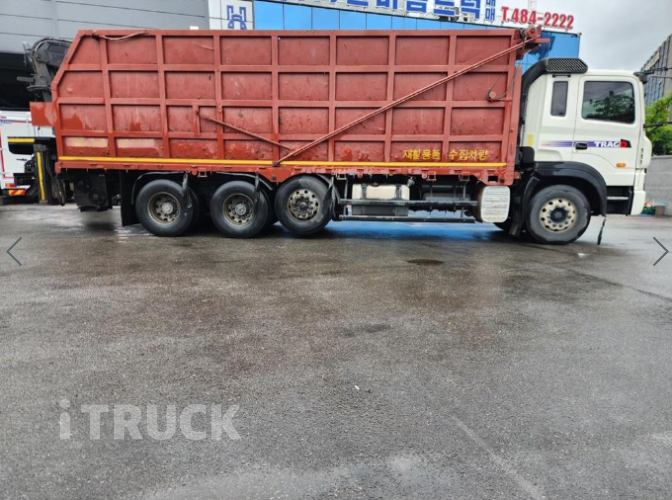 현대 트라고 집게차 380 11.5톤 수동 없음(순정) 4