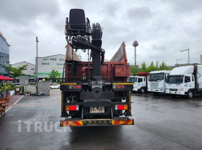 현대 트라고 집게차 380 11.5톤 수동 없음(순정) 7