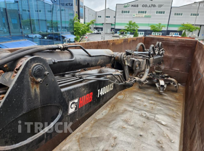 현대 트라고 집게차 380 11.5톤 수동 없음(순정) 10