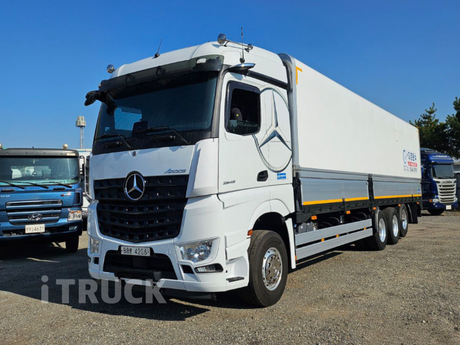 벤츠 아록스 476 후축 윙바디 21톤 오토