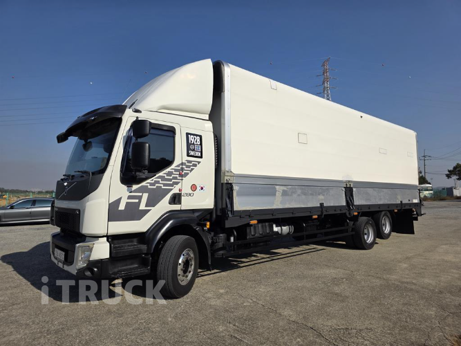 볼보 FL 280 후축 윙바디 4.5톤 오토