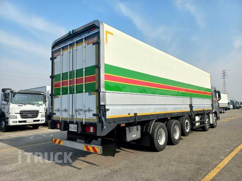 현대 엑시언트 프로 540 앞축 상승윙바디 25톤 오토 리타더 7