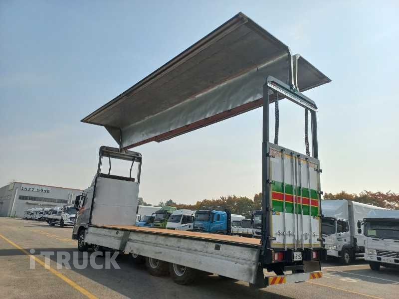 현대 엑시언트 프로 540 앞축 상승윙바디 25톤 오토 리타더 10