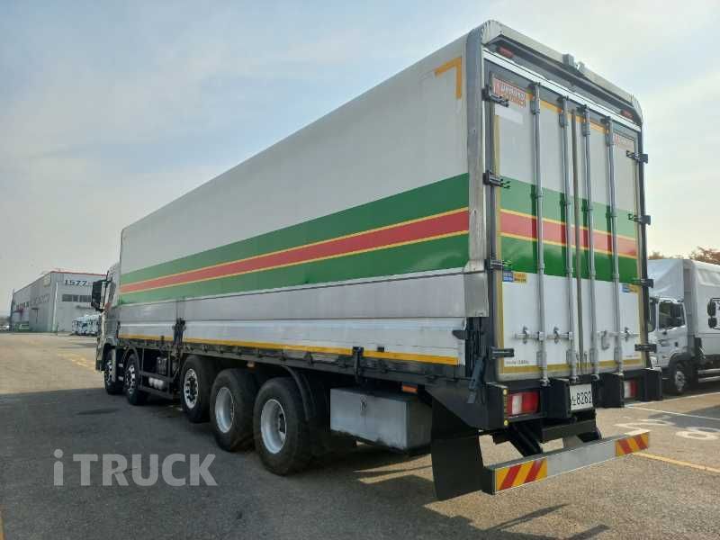 현대 엑시언트 프로 540 앞축 상승윙바디 25톤 오토 리타더 6