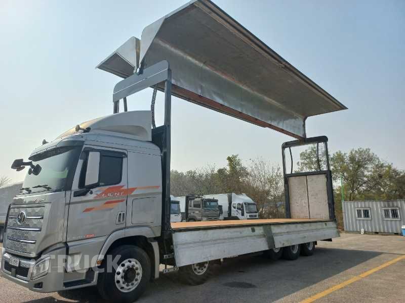 현대 엑시언트 프로 540 앞축 상승윙바디 25톤 오토 리타더