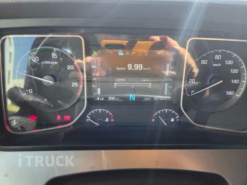 현대 엑시언트 프로 540 앞축 상승윙바디 25톤 오토 리타더 19