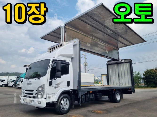 이스즈 엘프 3.5톤 광폭 냉동윙 투냉 0