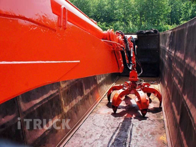 현대 트라고 집게차 410 9.5톤 수동 없음(순정) 8