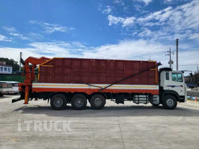 현대 트라고 집게차 410 9.5톤 수동 없음(순정) 4